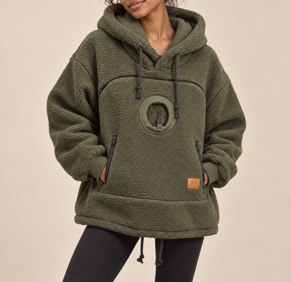 PurrPocket Cat Pouch Hoodie