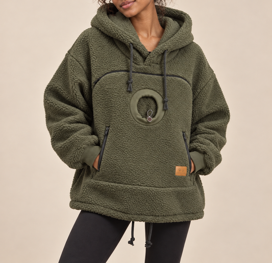 PurrPocket Cat Pouch Hoodie